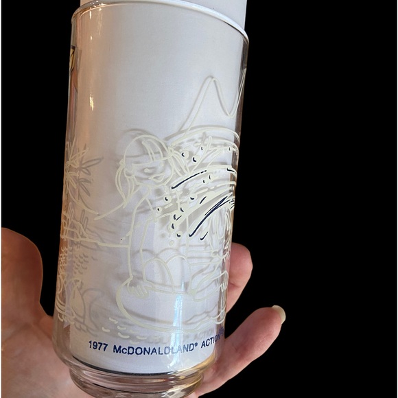 Vintage 1977 McDonald’s Captain Crook collector glass - Picture 3 of 3